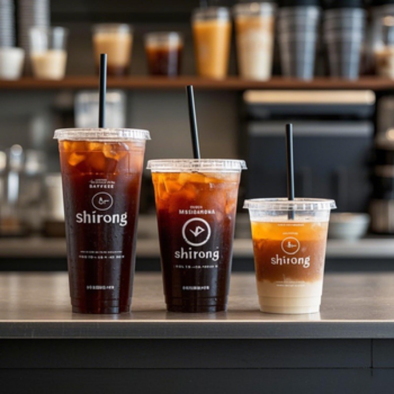 Transparent Coffee Airline Standard Cup with Oxygen Barrier Layer – Pet Cups and Plastic Cups price