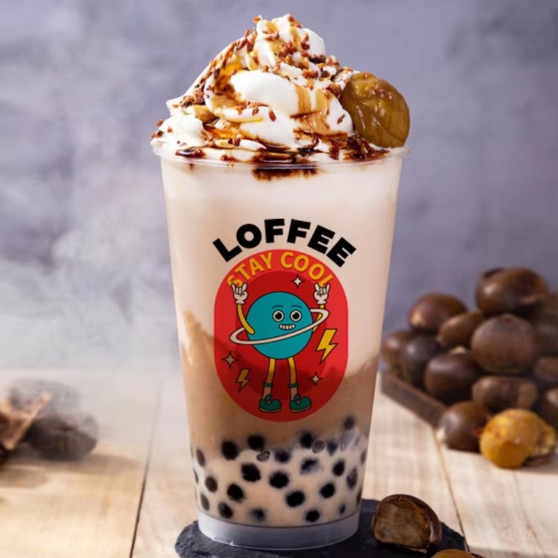 16oz 20oz 24oz Tea Bubble Boba Fruit Milkshake Slush Dessert High Clear Disposable Plastic Cups – Plastic Cups and Disposable Bubble Tea Cup price