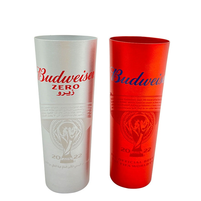 2026 Football World Cups Custom Glass Pint Cup Metal Aluminum Beer Mug – Football 2026 World Cups and Reusable Glass Pint Cup price