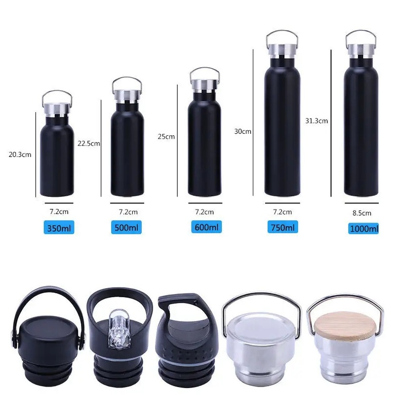 600ml Customizable Logo Drop Resistant Eco-Friendly Camping Travel Stainless Steel Insulated Water Bottle – Water Bottle and Outdoor price