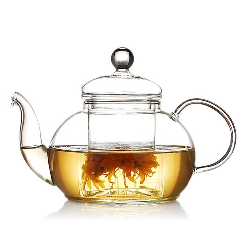 Best Selling Handmade Heat Resistant Borosilicate Glass Teaset Bottle Tea Glassware Cold Water Glass Kettle Teapot Custom Water Pot – Glass Pot and Glass Teapot price