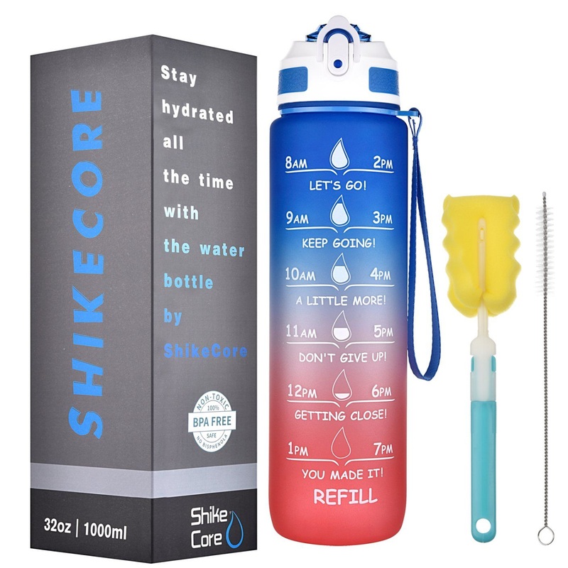BPA Free Multi-Purpose 1L Half Gallon Plastic Sports Direct Drinking Gym Water Bottle with Straw and Lid – Sport Water Bottle and Drinking Bottle price