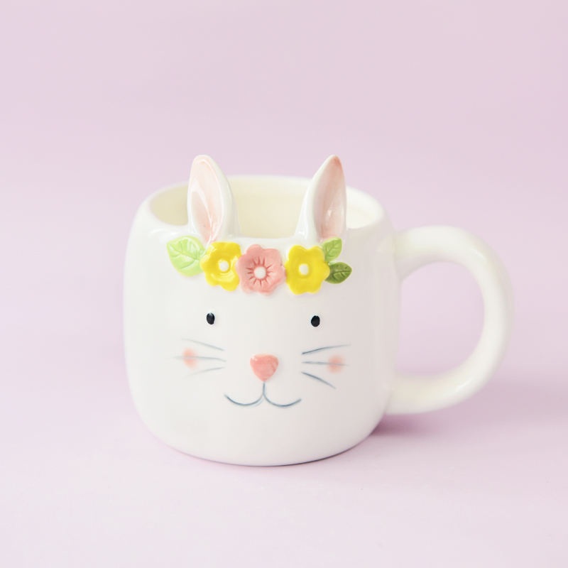 Creative Garden Rabbit Ceramic Mug Water Cup for Kids Customized Gifts for Home and Restaurant Use Wholesale OEM – Ceramic Mug and Rabbit Ceramic Mug price