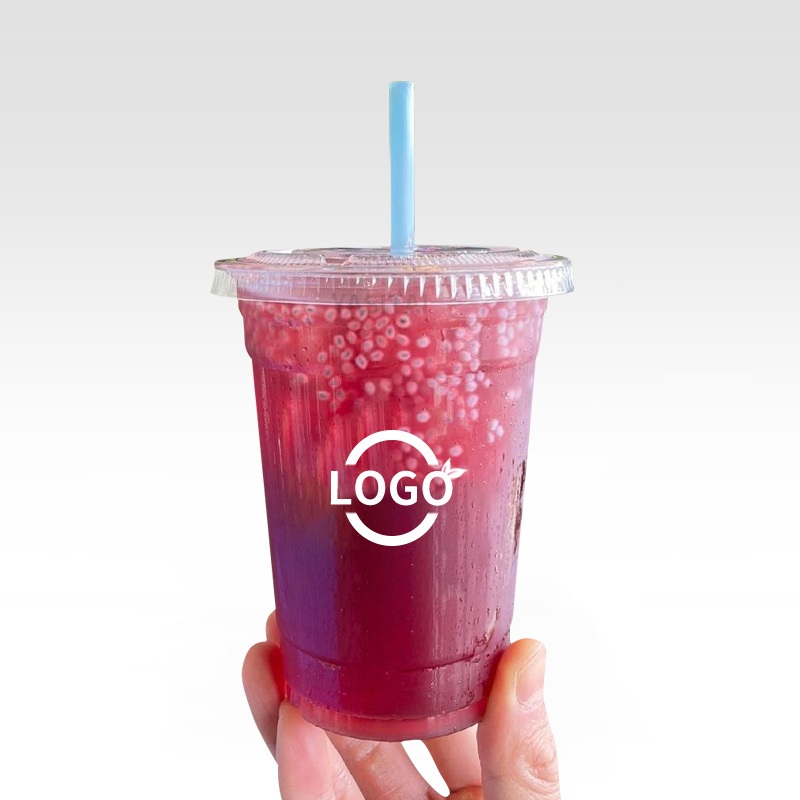 Custom 12 16 20 24 32 Oz Printed Disposable Pet Plastic Clear Cups – Disposable Plastic Cup and Cold Ice Coffee price