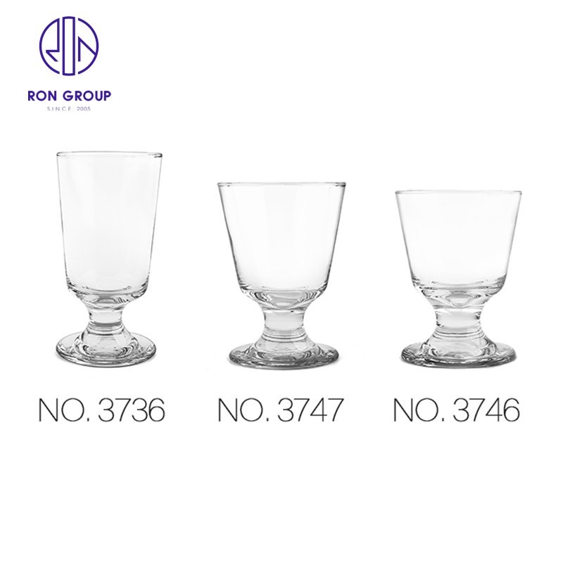 High Quality Glassware Drinkware Wine Ice Cream Tea Beer Shot Glass Cup for Hotel Restaurant – Glass Cup and Glassware price