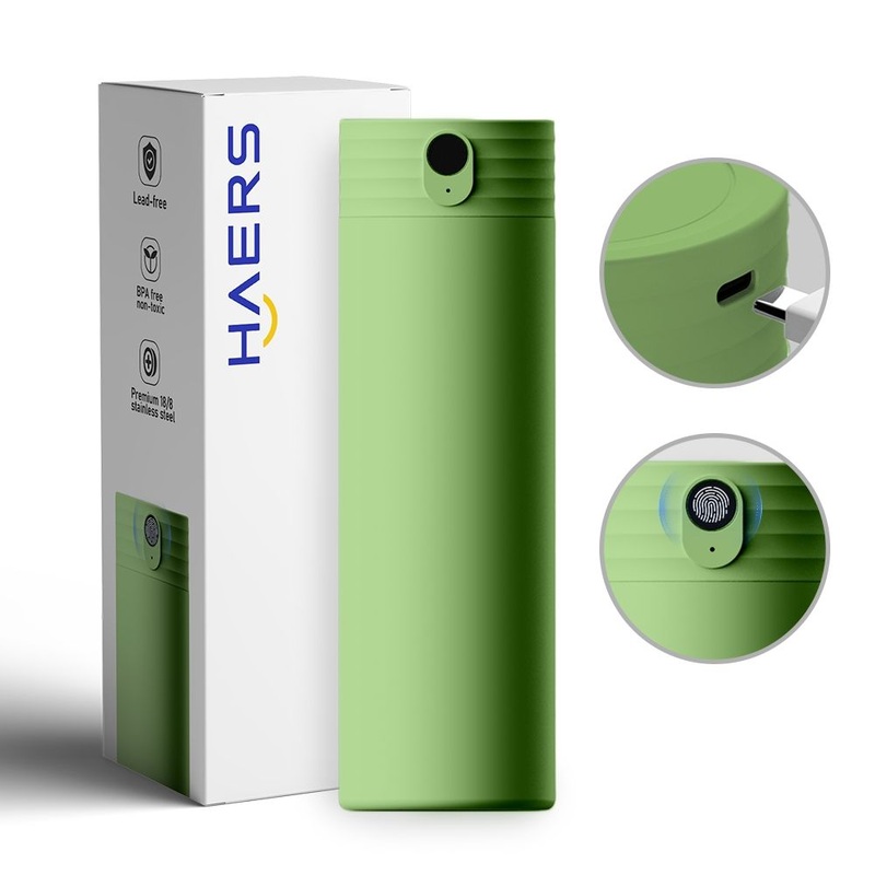 Insulated Stainless Steel Custom Intelligent Smart Drinkware Water Bottle Fingerprint – Smart Water Bottle and Insulated Water Bottle price