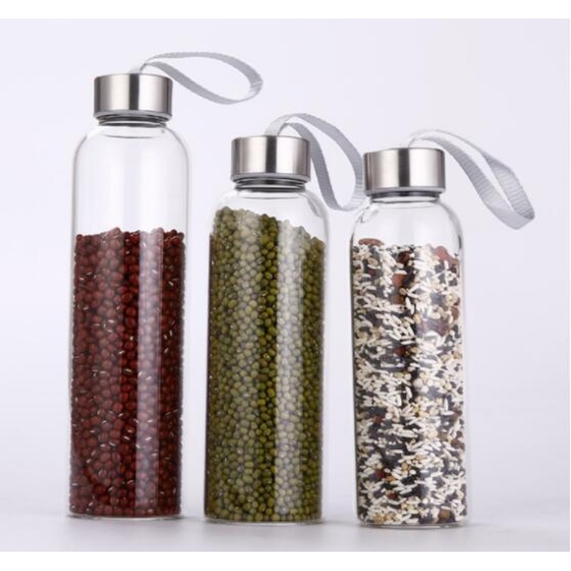 Portable 300ml Glass Water Bottle – Glass Water Bottle and Gift Glass Bottle price