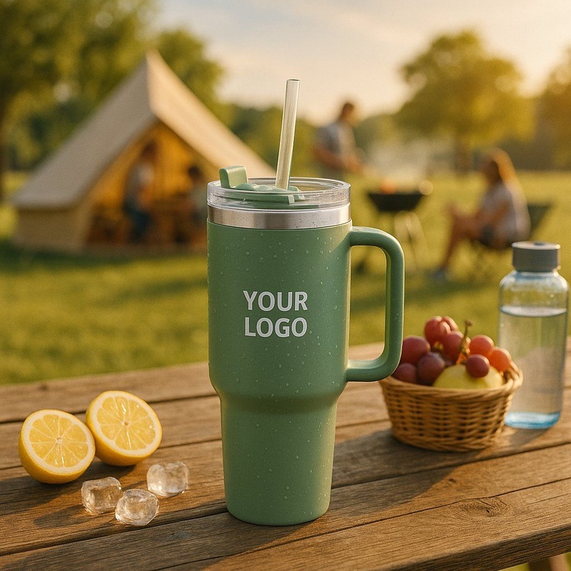 Road Trip Tumbler with Straw 40oz Insulated Stainless Cup for Cupholder Fit and Travel Hydration – Travel Straw Tumbler and Car-Friendly Tumbler price