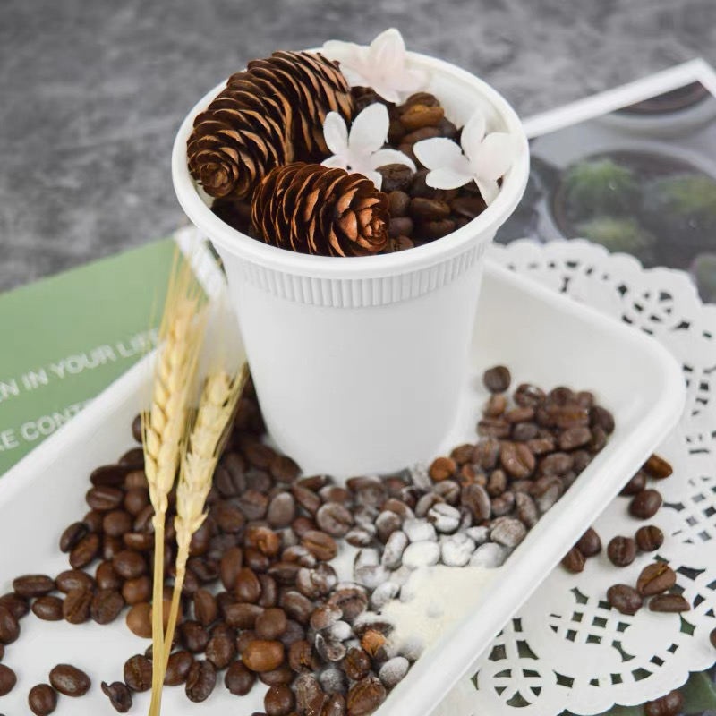 190ml Disposable Drinking Cup Biodegradable Plant Base Cup for Restaurant Cornstarch Drinking Glass – Hot Drinking Cups and Biodegradable Cups price
