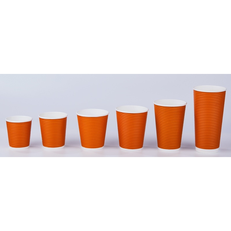 4 Oz Eco-Friendly Take Away Double Wall Ripple Wall Coffee Paper Cup for Hot Beverage – Paper Cup and Disposable Coffee Cup price