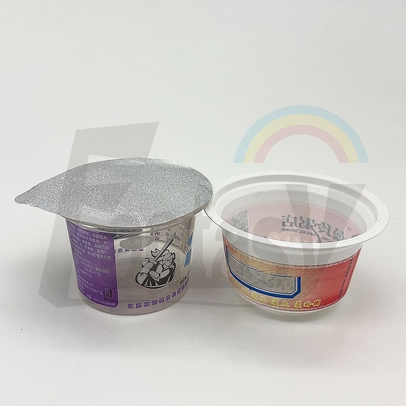 Custom Printed 120g 210ml Yogurt Oatmeal Icecream Packaging Containers Plastic Cup Lids – Plastic Cup and Yogurt Packaging price