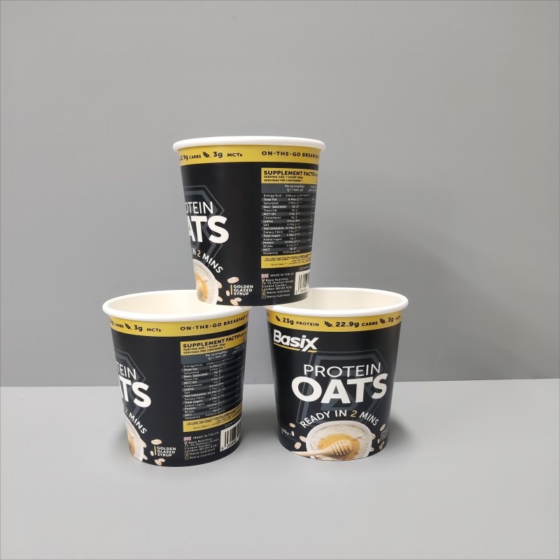 Disposable Paper Soup Cup Noodle Porridge Soup Paper Cup with Lids – Disposable Paper Soup Cups and Soup Paper Cup price