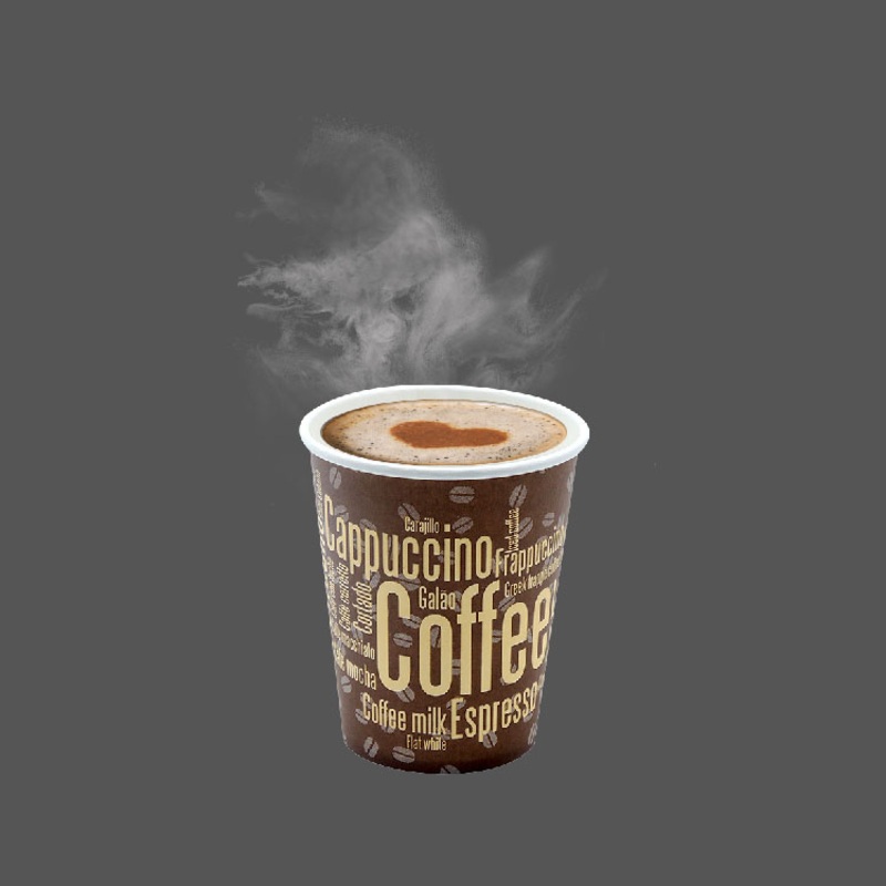 Eco Friendly7oz 8oz 9oz 12oz Custom Printed Hot Drink Coffee Paper Cups – Coffee Cups and Disposable Cups price