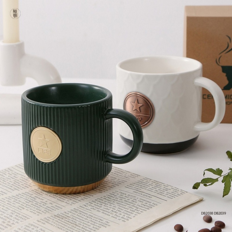 Factory Hot Selling Handmade Painting Ceramic Mug Ceramic Coffee Cup Set Irregular Cup with Plate – Ceramic Mug and Mugs Ceramic price