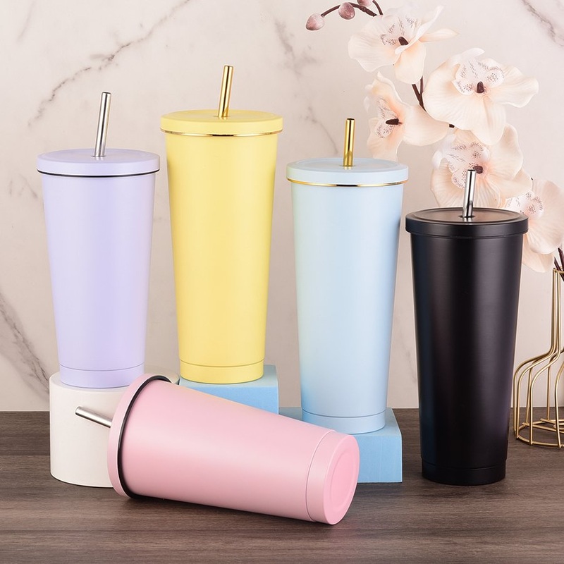 High Quality 25oz Insulated Stainless Steel Cup Double Wall Vacuum Travel Coffee Mug Reusable Water Cup – Reusable Water Cup and Travel Coffee Mug price