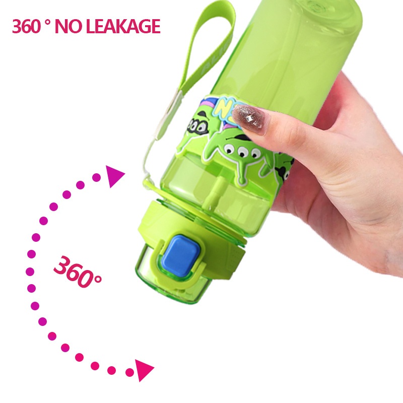 New Arrival Food Grade BPA Free Tritan Plastic Sport School Kid Water Bottle with Straw – Cartoon Water Bottle and Tritan Water Bottle price