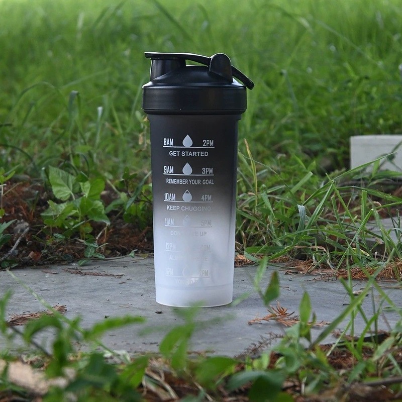 New Design Customized Logo 600ml Shaker Cup Blender Custom Protein Shaker Bottle Sports Gym Water Bottle for Fitness – Water Bottle and Shaker Bottle price