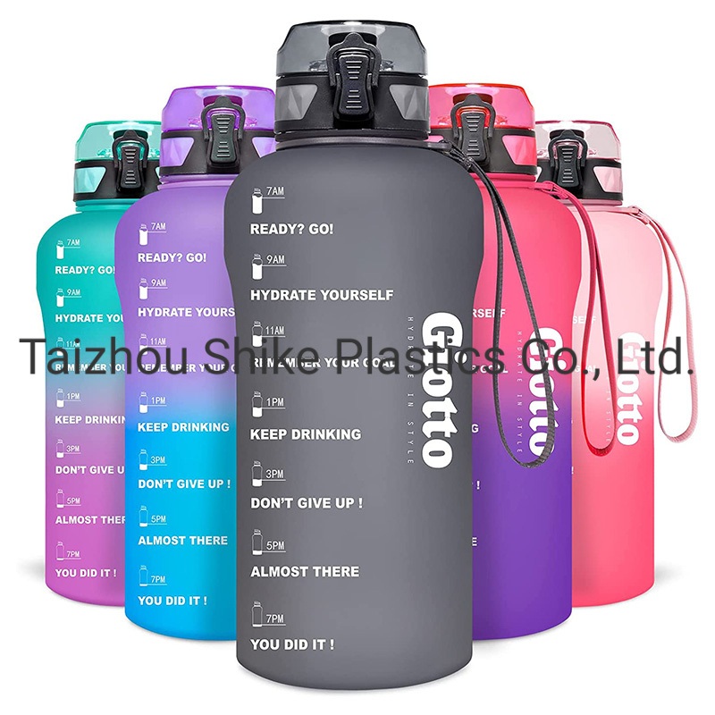 Stock Rts New Arrival Large Motivational 64oz Water Bottle with Time Marker & Straw Leakproof Tritan BPA Free – Water Bottle and Travel Bottle price