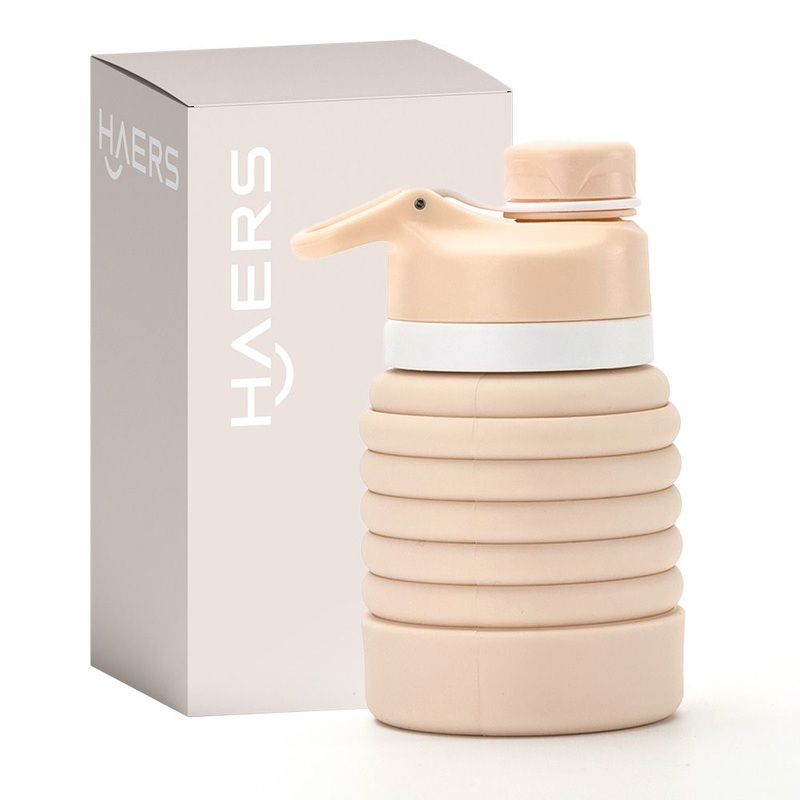 Travel Food Grade Foldable Sports Silicone Collapsible Drinking Water Bottle for Outdoor – Collapsible Water Bottle and Collapsible Silicone Bottle price