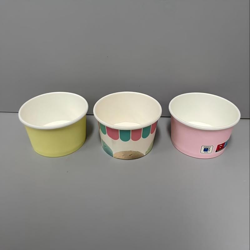 16oz Disposable Ice Cream Packaging Ice Cream Cups Container Tubs with Lid and Spoon – 16oz Disposable Ice Cream Packaging and Ice Cream Cups with Lid price