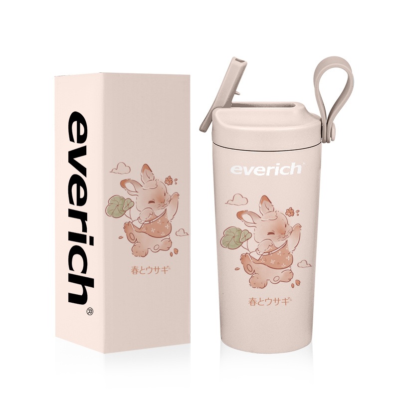 250ml 350ml 450ml Custom SS304 Double Wall Coffee Cup Tumbler Water Bottle with Handle Lid – Stainless Steel Water Bottle and Coffee Mug price