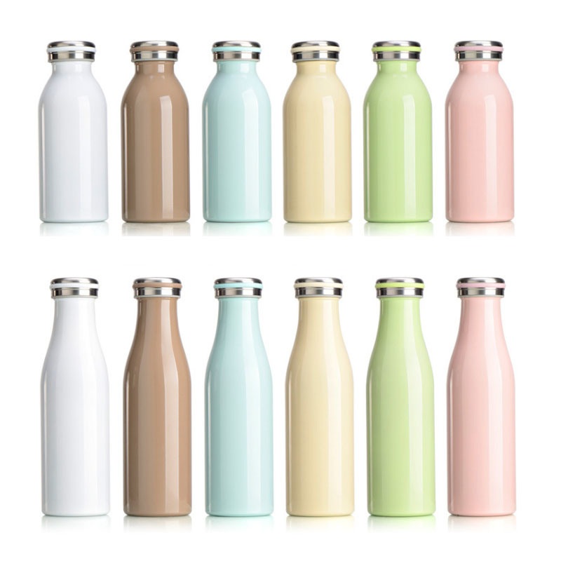 350ml/500ml Insulated Classic Stainless Steel Double Wall Milk Bottle Flask Water Bottle – Water Bottle and Milk Drinking Bottle price