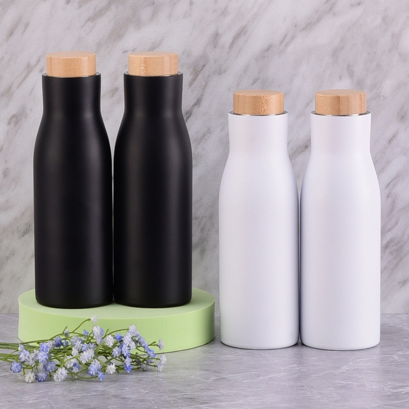 500ml 17oz Ecovacuum Thermo Flask Insulated Stainless Steel Sweat Proof Water Bottle with Lid – Water Bottle with Lid and Sweat Proof Bottle price