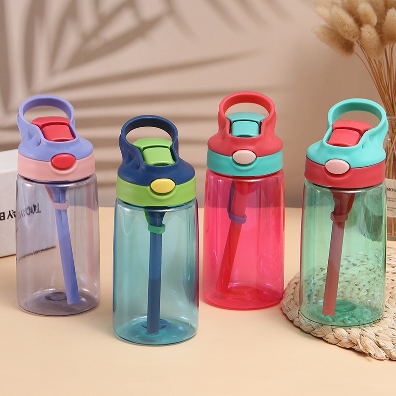 Custom 450ml 550ml Plastic Kids Water School Children BPA Free Cartoon Kids Drink Bottles Leak Proof Plastic Sports Water Bottle – Sport Water Bottle and Customized Water Bottle price
