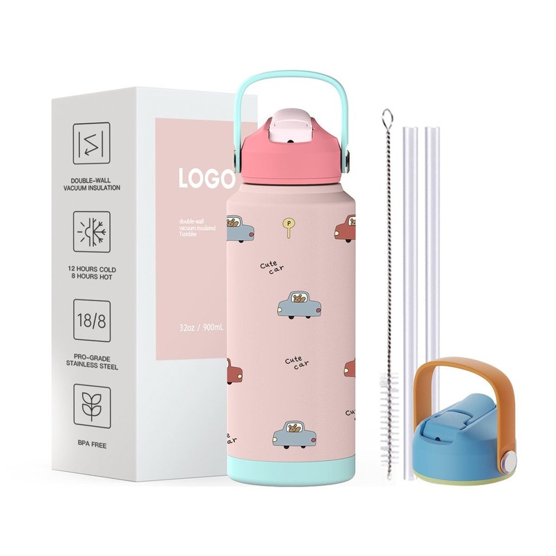 Custom Logo Double Wall Stainless Steel Thermal Insulation Gym Sports 12oz Water Bottle for Kids – Gallon Water Bottle and 64 Oz Stainless Steel Water Bottle price