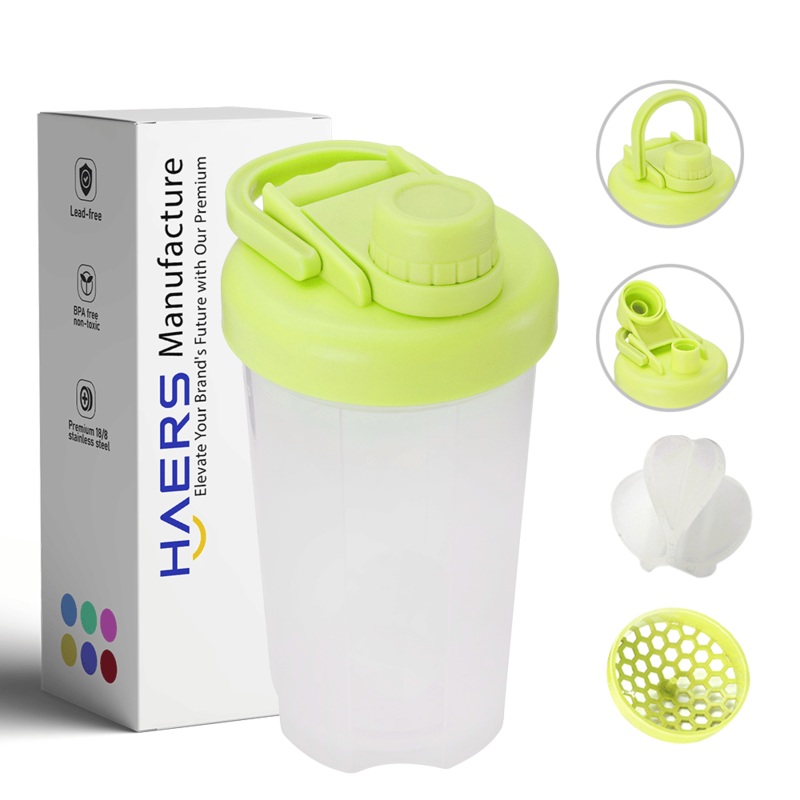 Haers Wholesale Custom 500ml BPA Free Portable Sports Water Bottle with Lid – Custom Sports Bottle and Sports Water Bottle price