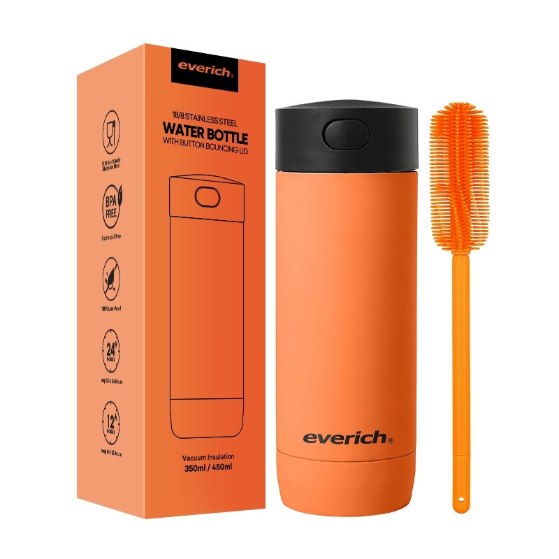 Hot Sale Stainless Steel Everich 18/8 Sports Custom Kids Water Bottle with FDA – Leak Proof and Durable price
