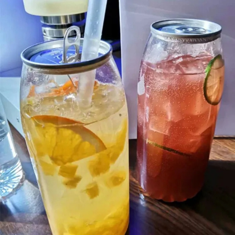 Popular Clear Flat Bottom Pull-Ring Plastic Bottles Fruit Juice Soda Water – Water Bottle and Sprot Water Bottle price