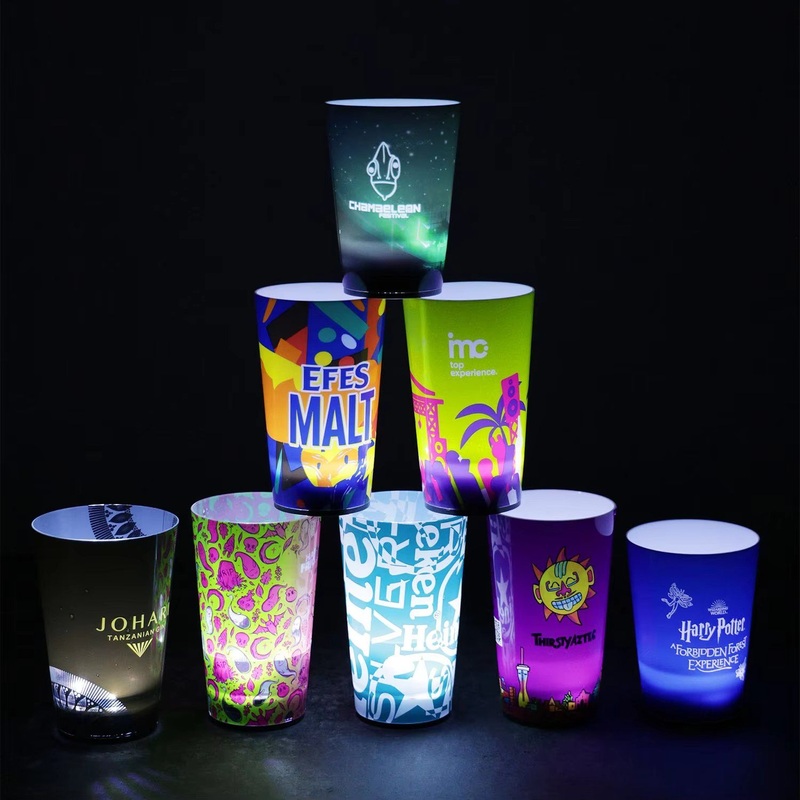 Professional Manufacturer Custom Logo Available Plastic LED Cup Flashing Cup for Drinks & Party – LED Cup and Flashing Cup price
