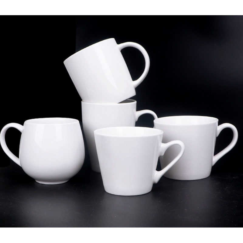Retro Europe Flower Style Ceramic Mug with Color Box Blank White Sublimation Mugs 11oz Inner Rim Handle Color Mug Ceramic Cup Customizable Logo or Design – Porcelain Mug and Ceramic Dinner Set price
