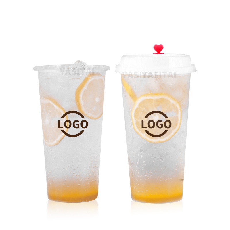 Wholesal Cup Plastic Cups Lid Custom Cup 18 Oz Transparent Clear Cups – PP Injection Cup with Lid and Bubble Tea PP Injection Cup price