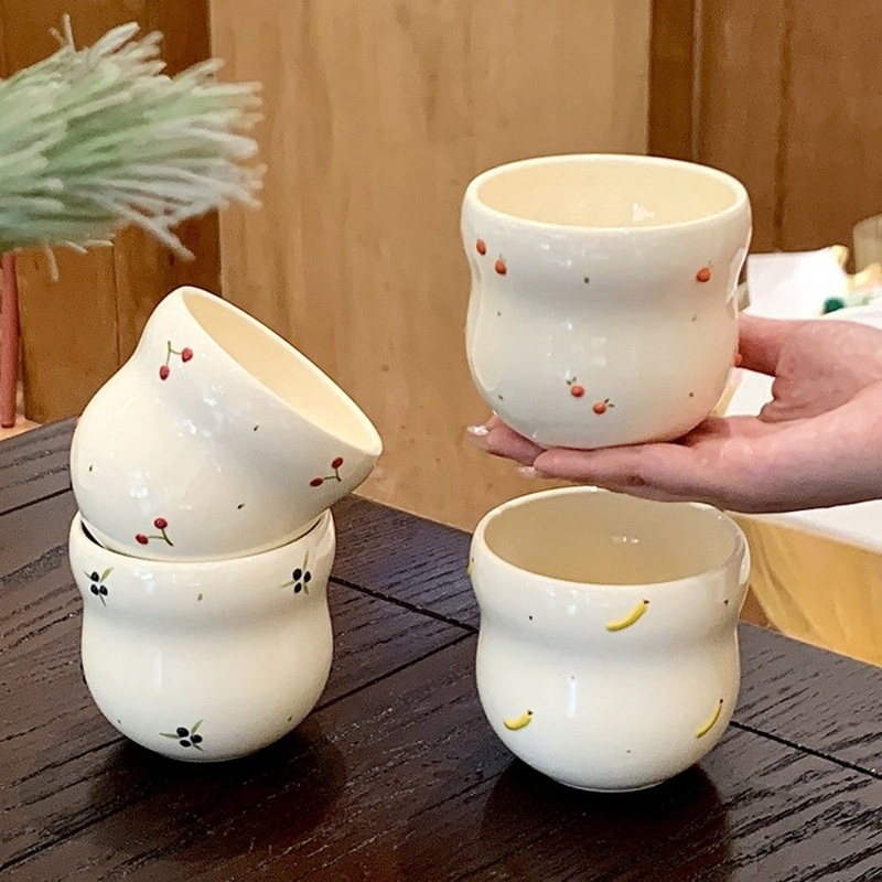 Wholesale 12oz Nordic Ceramic Coffee Mug Custom Printed Logo Sustainable Classic Natural Clay Bottom Speckled Stoneware Mug Set – Ceramic Mug and Mugs Ceramic price