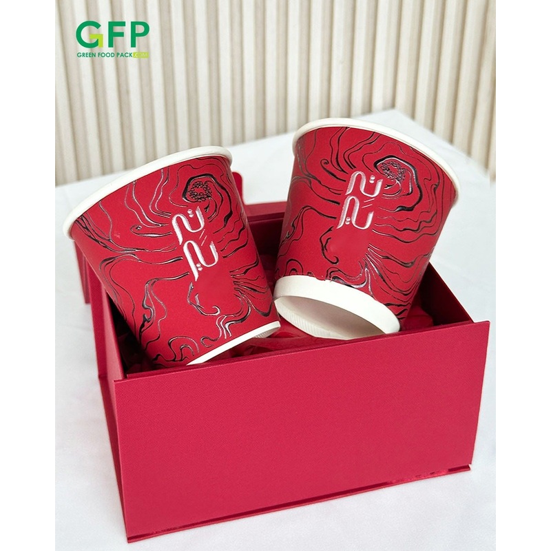 Wholesale Disposable Printed 8oz 12oz 16oz Double Wall Hot Stamping Coffee Paper Cup – Coffee Cup and Paper Cup price