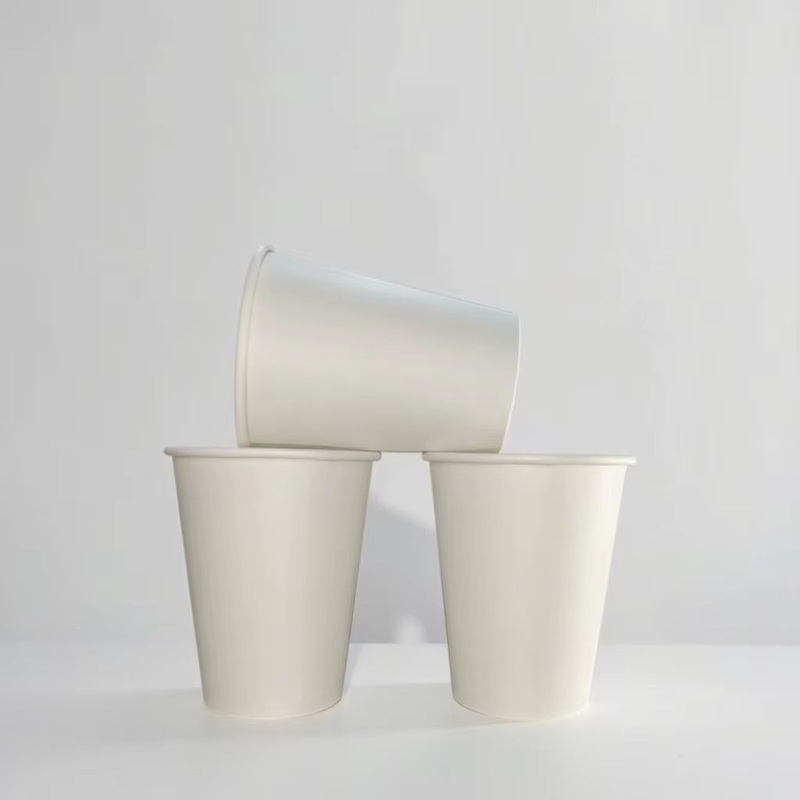 Wholesale Printing 8oz 16oz 20oz Eco Biodegradable Single Wall Disposable Coffee Mug White Paper Water Cups Takeaway One Time Use Hot Coffee Paper Cup with Lid – 12oz Paper Cup and Coffee Mugs with Plastic Lids price