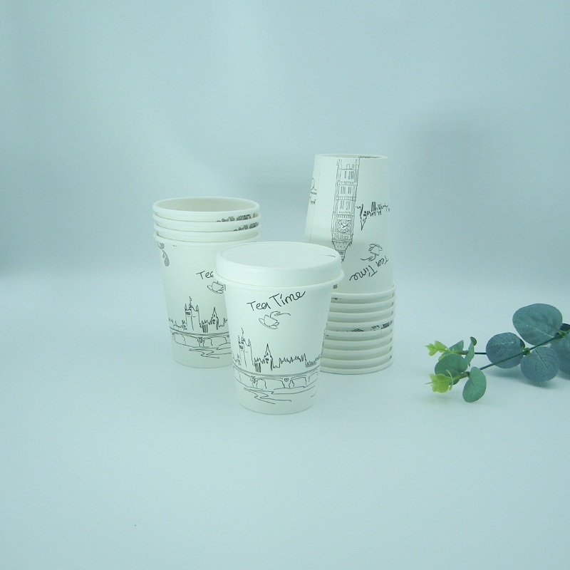 Wm1378 Water-Based 12oz Hot Coffee Paper Cup Custom Disposable Paper Cup for Hot Beverage Coffee Tea Cup – Coffee Paper Cup and Disposable Paper Cup price