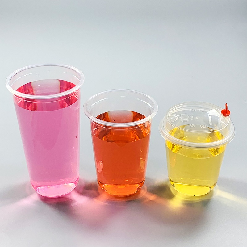 16oz Fat Disposable Hard PP Plastic Smoothie Matcha Coffee Cups – Plastic Cups and Disposable Plastic Cup price