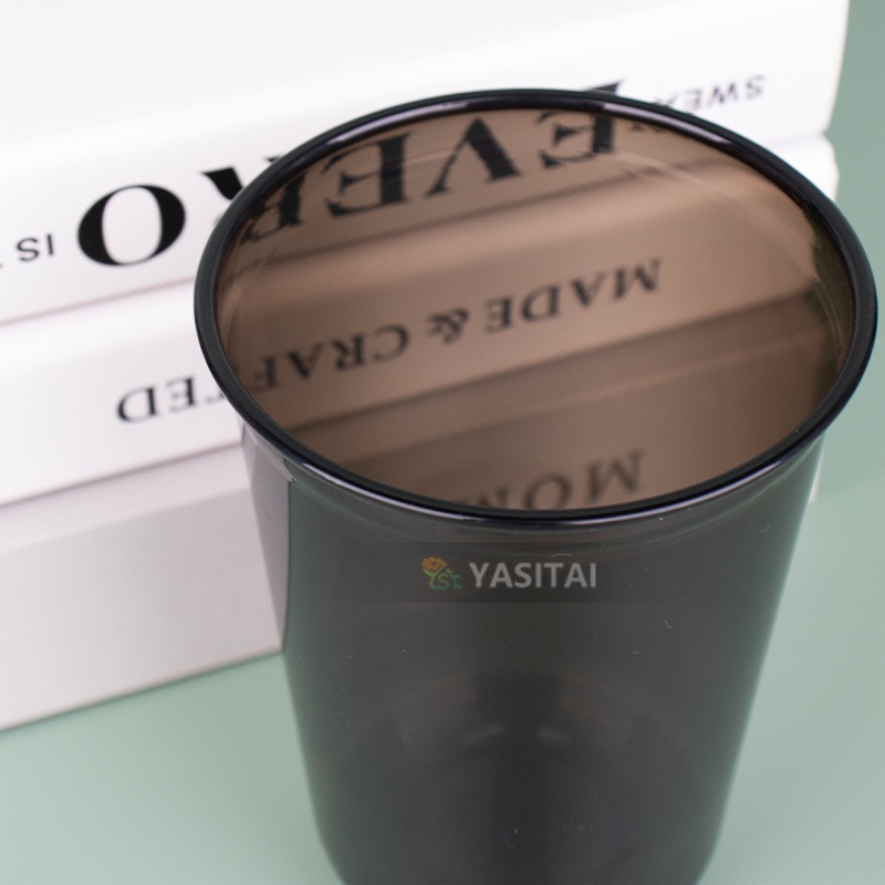 2023 New Style Black U Cup with Logo Printing 16oz 24oz Plastic U Cup – Plastic Cups for Juice and Plastic Cups for Beer price