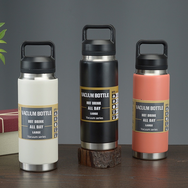 27 Oz Hot Sale Double Wall Vacuum Flask Insulated Stainless Steel Custom 18/8 Food Grade BPA-Free Sealed Water Bottle with Portable Lid – Water Bottle and Vacuum Flask price