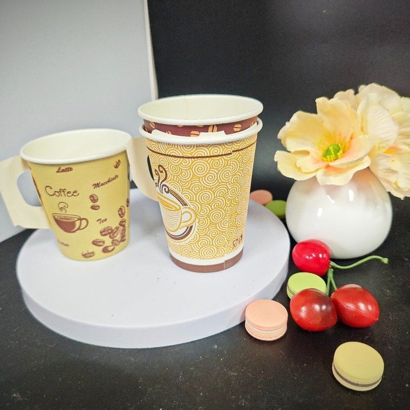 7oz with Handle Paper Coffee Cups and Wholesale Prices for Hot Drink – 7oz Coffee Cup and Paper Cup with Handle price