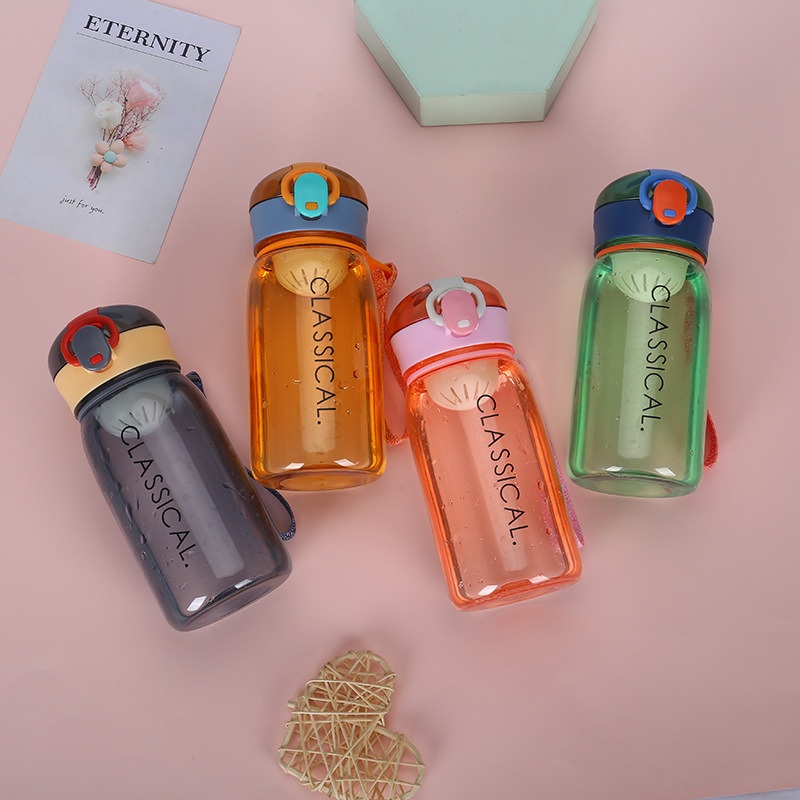 Hot Sale Food Grade PP 400/500ml Water Bottles with Strap – Plastic Bottle and Drinking Bottle price