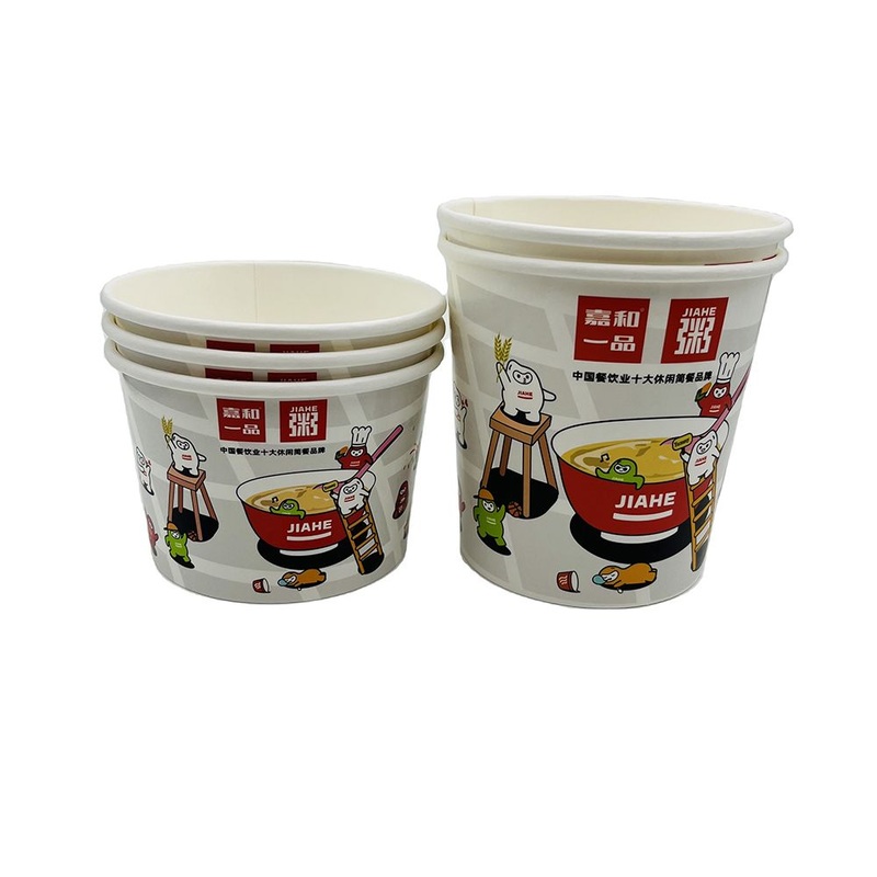 Offset Printing Food Packaging Disposable Sour with Lids Soup Paper Cup – Sour Cup and Custom Printing Cup price