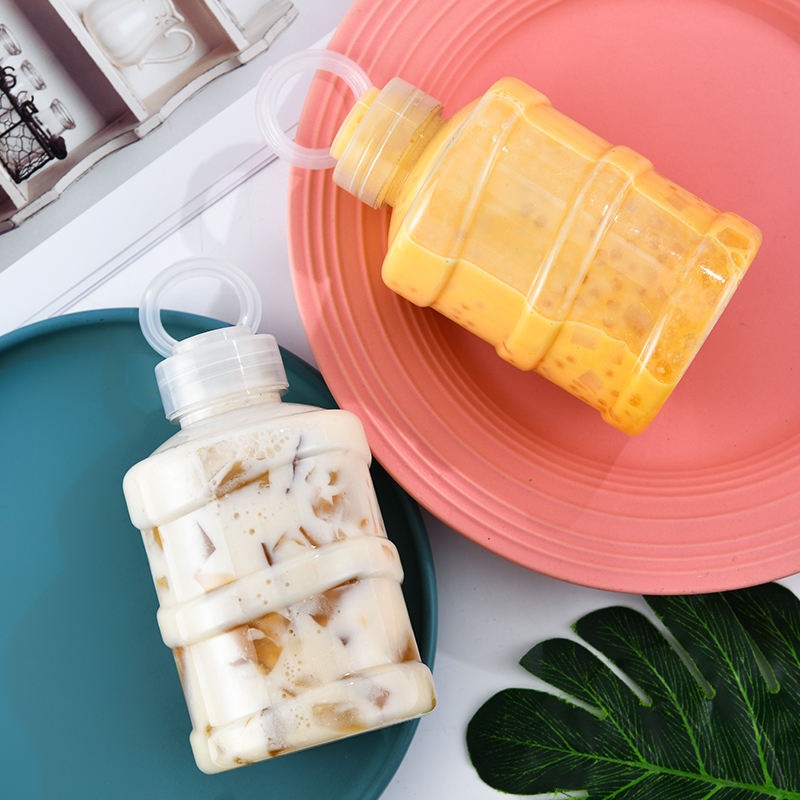 Plastic Juice Bottles with Caps, Reusable Water Bottles, Clear Bulk Drink Containers for Juicing, Smoothie, Drinking and Other Beverages – Plastic Juice Bottles with Caps and Reusable Water Bottles price