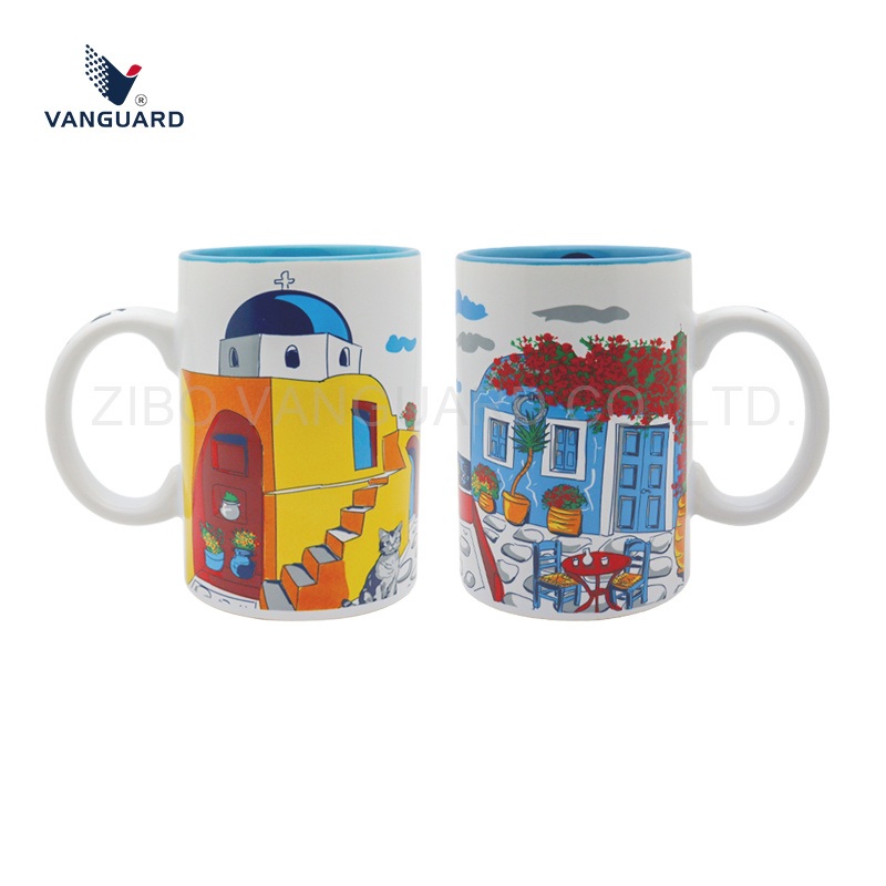 Sublimation Mug Manufacturer Cylinder Mug Custom Ceramic Promotional Mug 14oz 16oz Ceramic Straight Cup – 16oz Ceramic Straight Cup and Ceramic Promotional Mug price