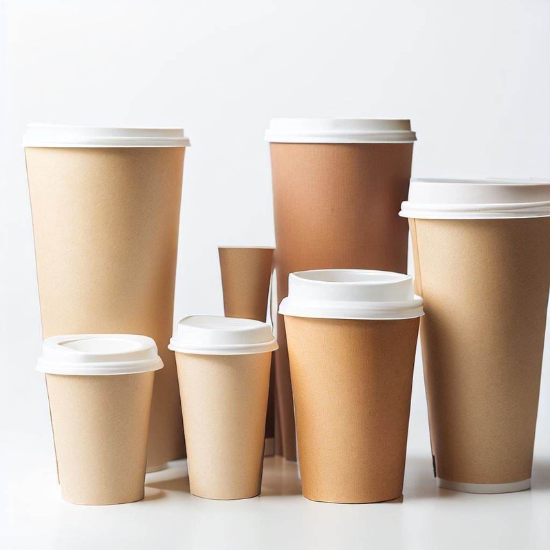 Takeaway Eco-Friendly 8oz 10oz 12oz 16oz Food Grade Printing Disposable Ripple Wall Paper Coffee Cup – Buy Paper Dessert Cups and Paper Cup price