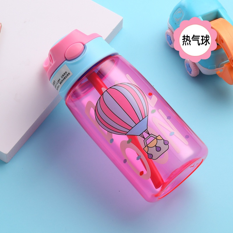 Wholesale Customized BPA Free Plastic Water Bottle Sports Clear 480ml Kids Cartoon Drinking Bottle for School Gym Camping – Water Bottle and Bottle price