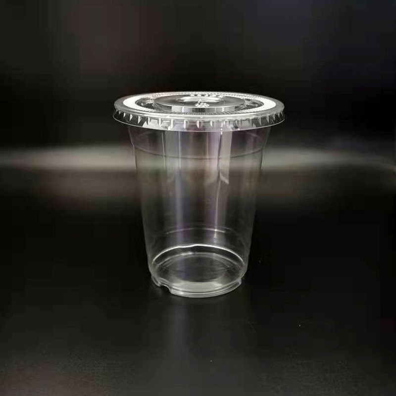 100% PLA Biodegradable Cups Plastic Party Cups Clear Cup with Cup Lid – Biodegradable Cup and Coffee Cup price
